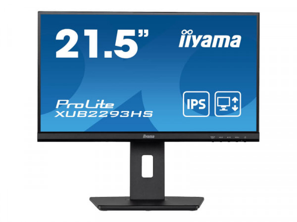 IIYAMA 54.6cm (21,5") XUB2293HS-B5 16:9 HDMI+DP IPS Lift