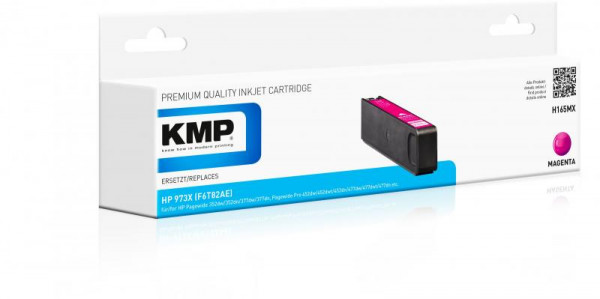 KMP Patrone HP 973X (F6T82AE) magenta 7000 S. H165MX