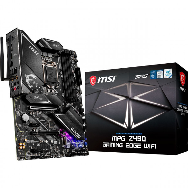 Mainboard MSI MPG Z490 GAMING EDGE WIFI (Z490,S1200,ATX,DDR4,Inte