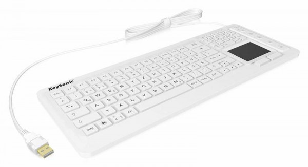 Tastatur Keysonic KSK-6231INEL (DE) Industrie Touchpad W-dicht