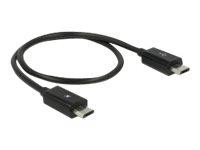 USB Kabel Delock Micro-B -> Micro-B St/St 0.30m OTG sw