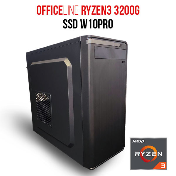 PC OfficeLine Ryzen3-3200G-SSD W10Pro