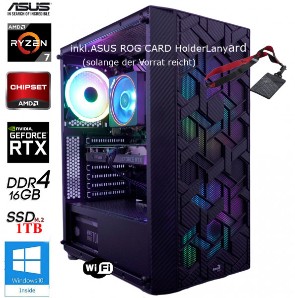 PC GamingLine R7-5700X-RTX3060 OC WiFi