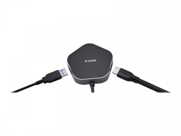 D-Link DUB-M420 4-in-1 USB-C Hub mit HDMI/USB-C (TB3)