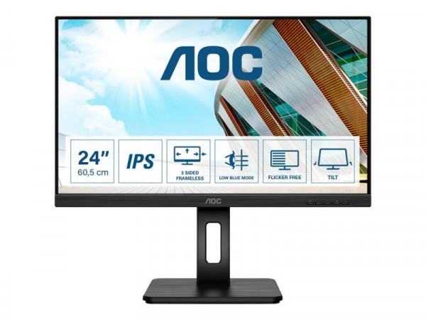 AOC 60,5cm (23,8") Q24P2Q 16:09 HDMI+DP+USB IPS black L