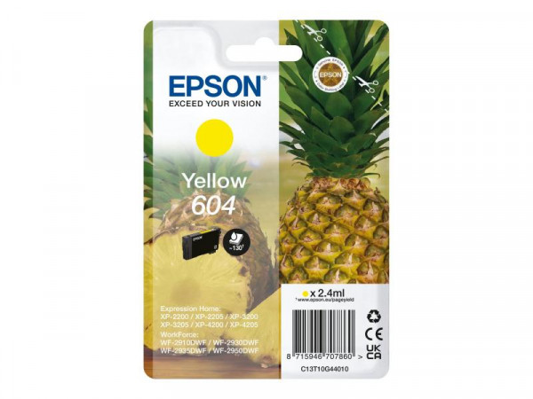 Patrone Epson 604 yellow T10G4