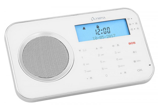 Olympia Prohome 8700 WLAN/GSM Alarmsystem, weiss