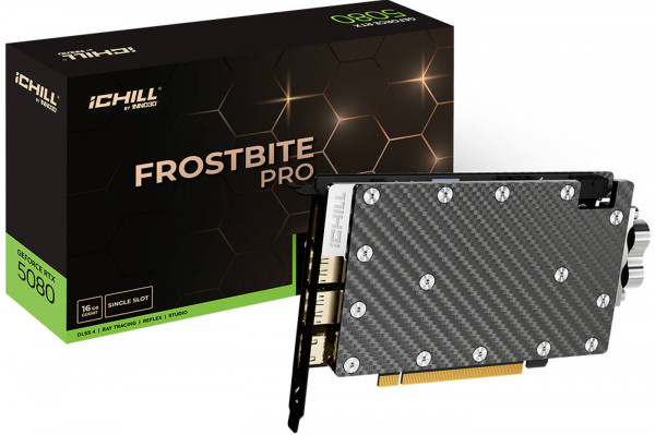 Inno3D RTX5080 iChill Frostbite Pro 16GB GDDR7 HDMI 3xDP