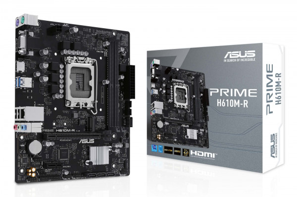 Mainboard ASUS PRIME H610M-R-SI (Intel,1700,DDR5,mATX)