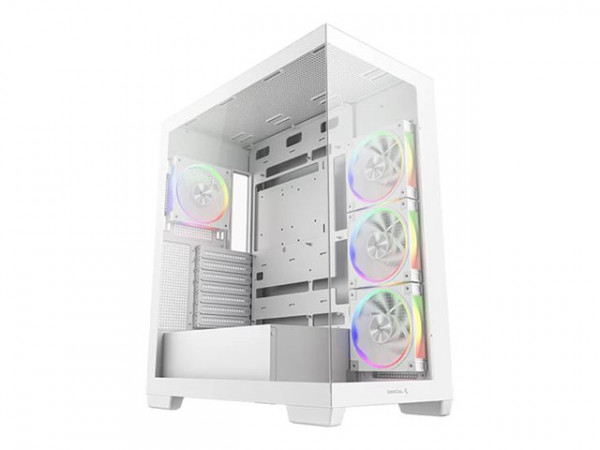 Gehäuse DeepCool CG580 4F WH V2