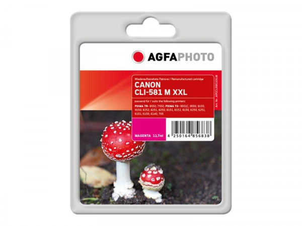 AgfaPhoto Patrone Canon APCCLI581XXLM ers. CLI-581MXXL