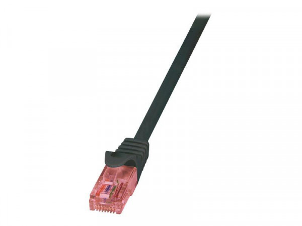 LogiLink CAT6A S/FTP Patchkabel AWG26 PIMF schw. 3,00m