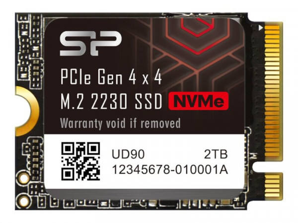 SSD 500GB Silicon Power PCI-E UD90 Gen4x4 NVMe 3D Nand SLC