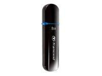 USB-Stick 8GB Transcend JetFlash 600 schwarz (MLC)