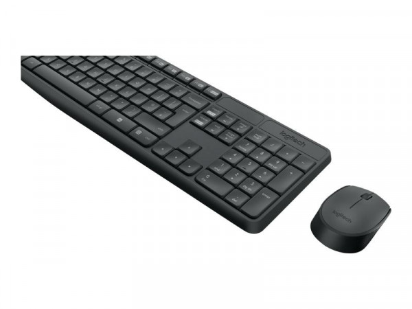Logitech Wireless Keyboard+Mouse MK235 black retail