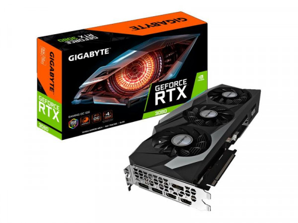 Gigabyte RTX3080 Gaming OC LHR 12GB GDDR6X 2xHDMI 3xDP