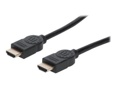 Manhattan Premium HDMI-Kabel Ethernet-Kanal 4K@60HZ 1m