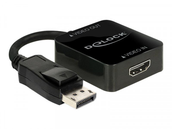 HDMI Adapter Delock A -> Displayport St/Bu 0.15m 4K