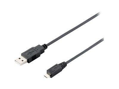 Equip USB Kabel A -> Micro B St/St 1.00m sw Polybeutel