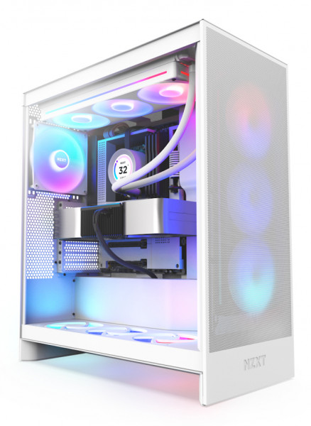 NZXT H7 Flow RGB (2024) - All White