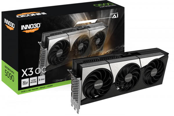 Inno3D RTX5090 X3 OC 32GB GDDR7 HDMI 3xDP