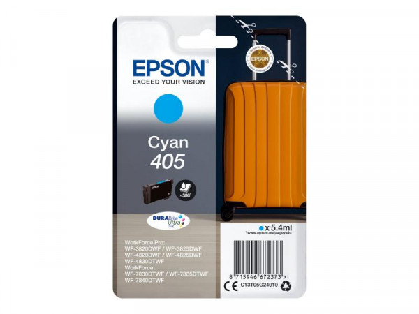 Patrone Epson 405 cyan 5,4ml T05G2