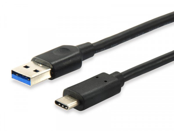 Equip USB 3.1 Kabel A->C M/M 1,0m Type C Polybeutel