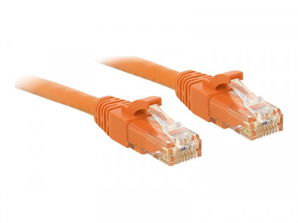 Lindy Patchkabel Cat6 U/UTP orange 0.50m