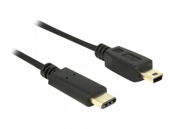 DELOCK USB Kabel C -> Mini-B St/St 2m schwarz