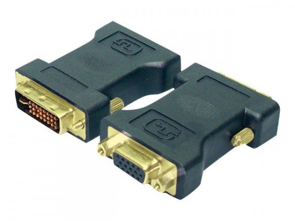 LogiLink DVI Adapter VGA->DVI, HD DSUB Buchse->DVI-I Stecker