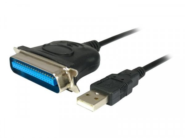 Equip Adapter USB-A -> Parallel EPP,ECP,bidi St/St 1.50m
