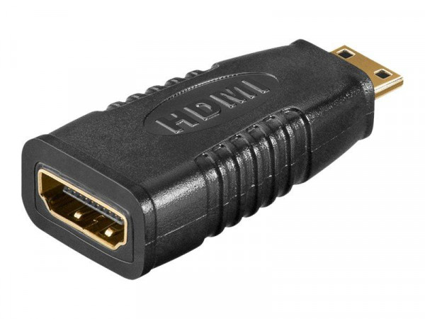 Goobay HDMI Bu / HDMI Mini-C St, schwarz, Bulk