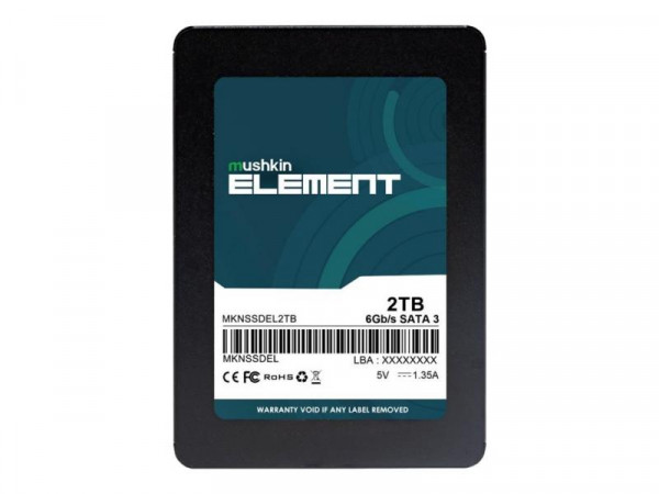 SSD 2TB Mushkin Element 2,5" SATAIII intern intern retail