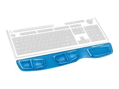 Fellowes Mauspad Health-V Crystal Tastatur Handgelenkauflag