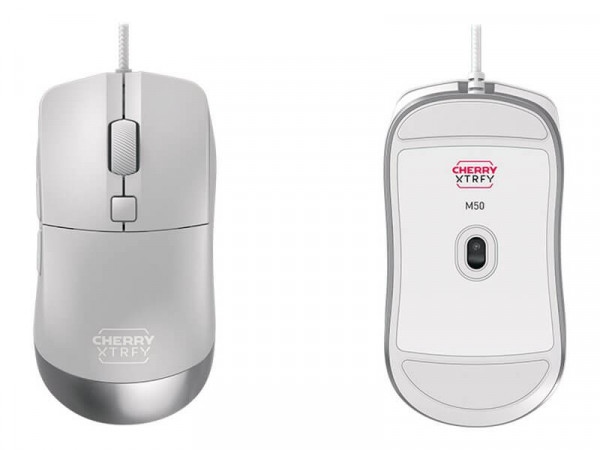 CHERRY XTRFY M50 White Wired Mouse