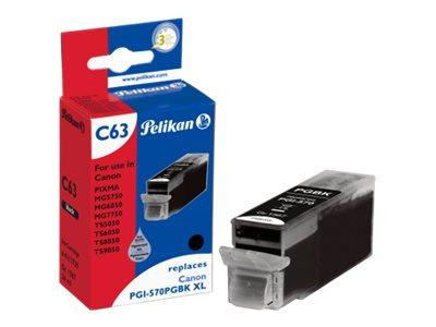 Pelikan Patrone Canon C63 PGI-570PGBK XL schwarz kompatibel