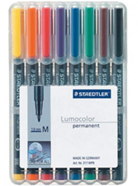 STAEDTLER Folienstift Lumocolor M perm 8St