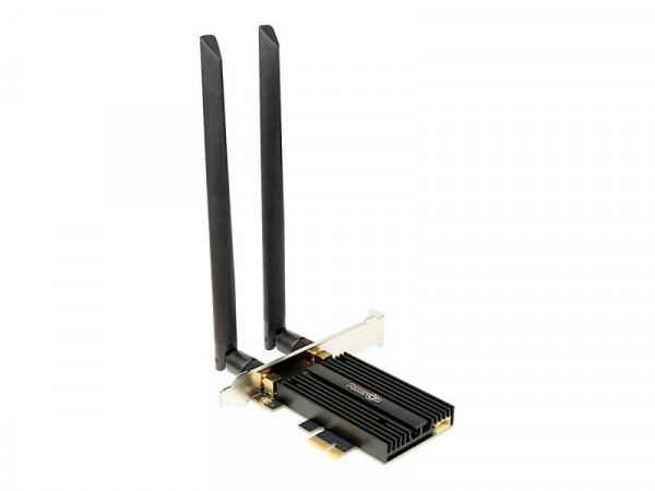 Inter-Tech Wi-Fi6E+ BT5.2 PCIe Adapter DMG-36 5400 Mbps