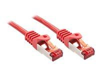 Lindy Patchkabel Cat6 S/FTP Basic rot 1.00m