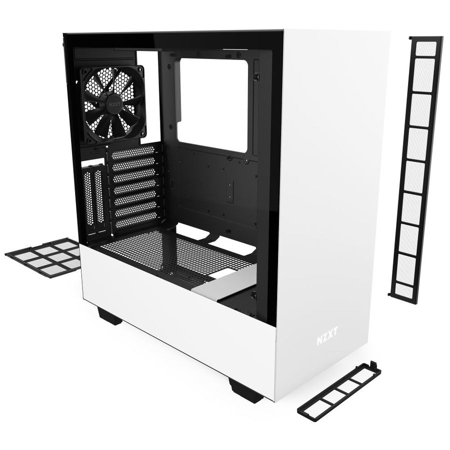 Nzxt H510i White Black K M Computer