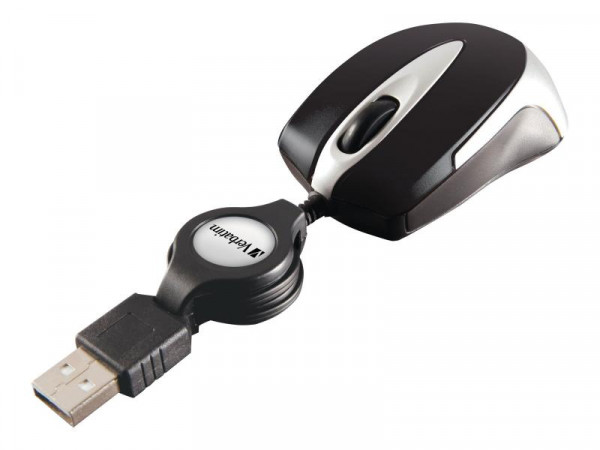 Verbatim USB Maus Go Mini Optical Travel schwarz retail