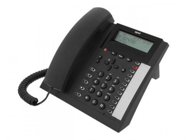 Tiptel Telefon 1020 analog schwarz