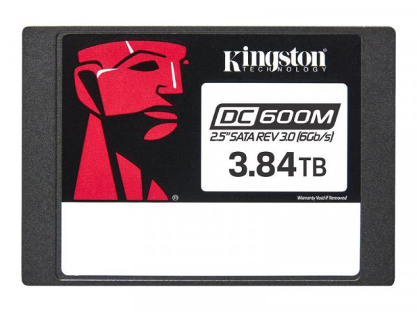 SSD 3.8TB Kingston 2,5" (6.4cm) SATAIII DC600M retail