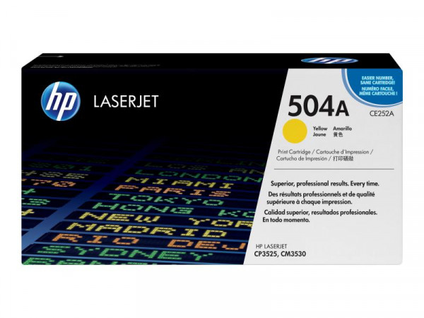 Toner HP CP3525 yellow CE252A 7000 Seiten