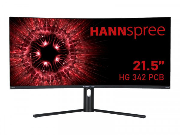 Hannspree 86,7cm (34") HG342PCB 21:09 2xHDMI+2xDP Curved Li.