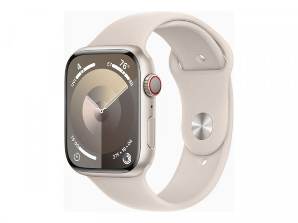 Apple Watch Series 9 GPS+Cell.45mm Aluminium Starl.Sport S/M