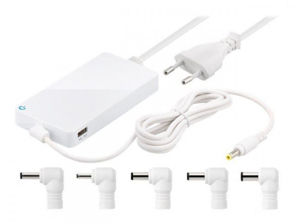 Goobay Universal Notebook Netzeil 70W, weiß, retail