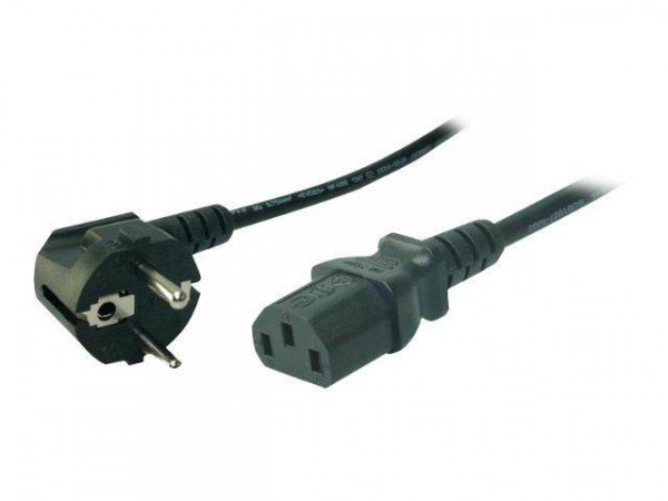 LogiLink Power Cord, CEE-VII-C13, black, 1,80m