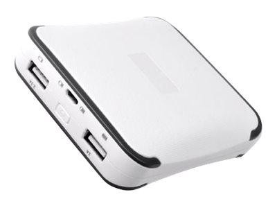 MediaRange Powerbank 10.400 mAh 5V mit 2 USB Ladebuchsen