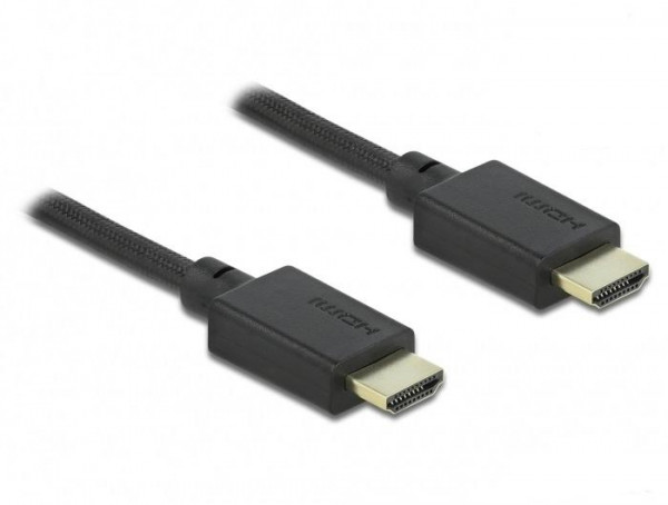 Delock Highspeed HDMI Kabel 48 Gbps 8k 60Hz 2m